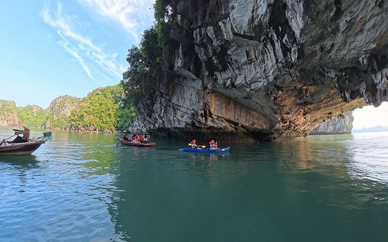 kayaking