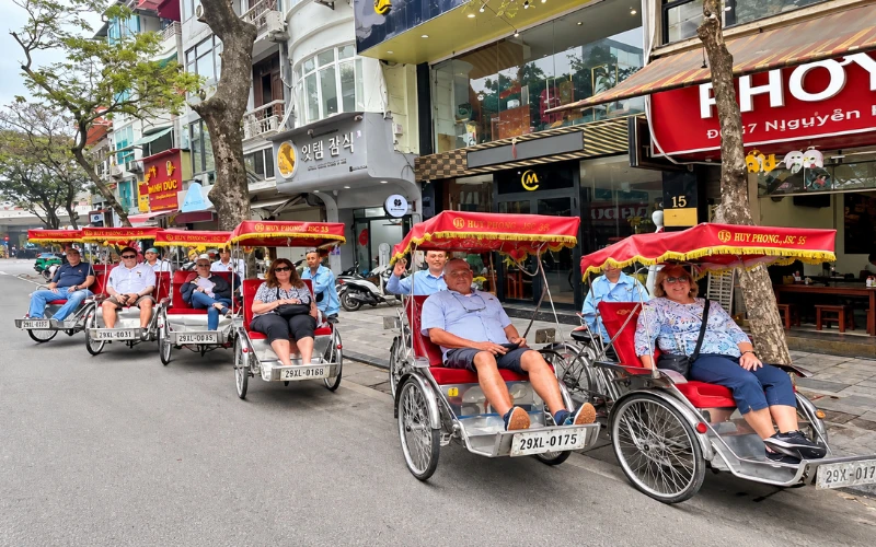 Cyclo in Hanoi